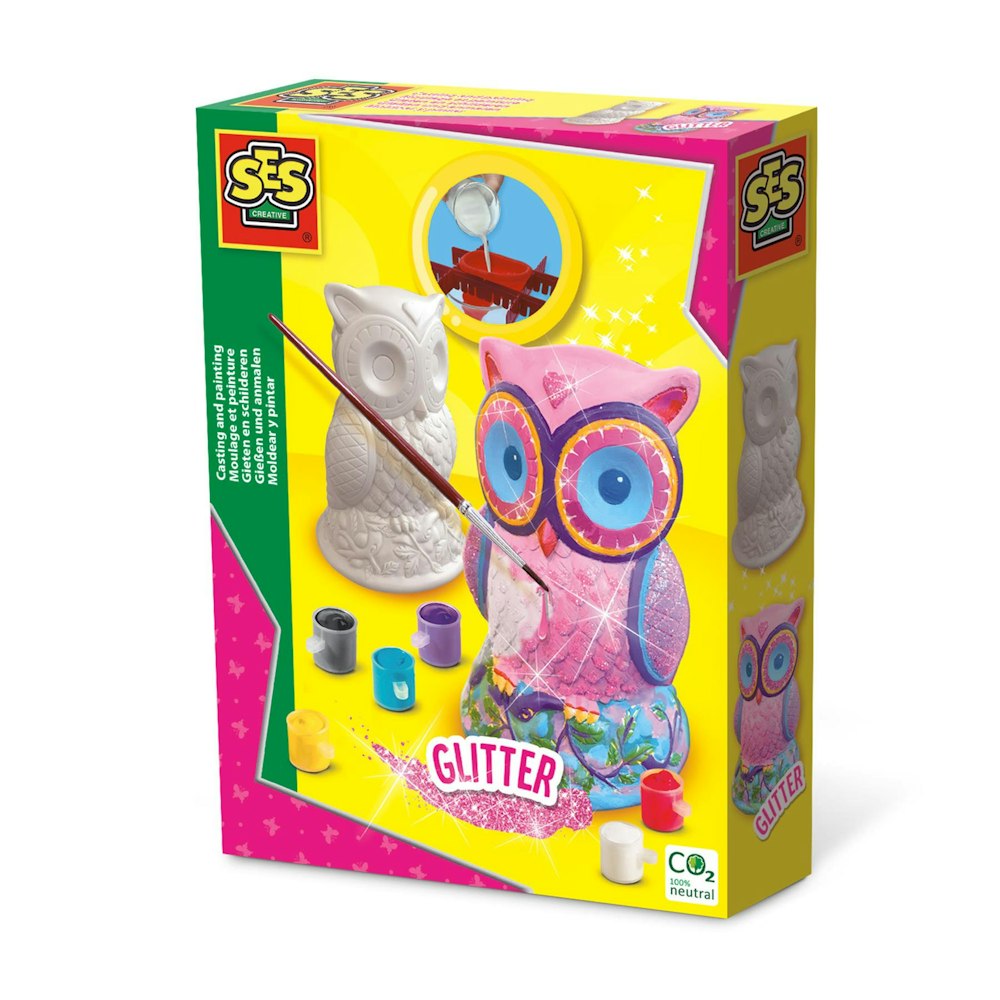 SES Creative Casting And Painting - Owl
