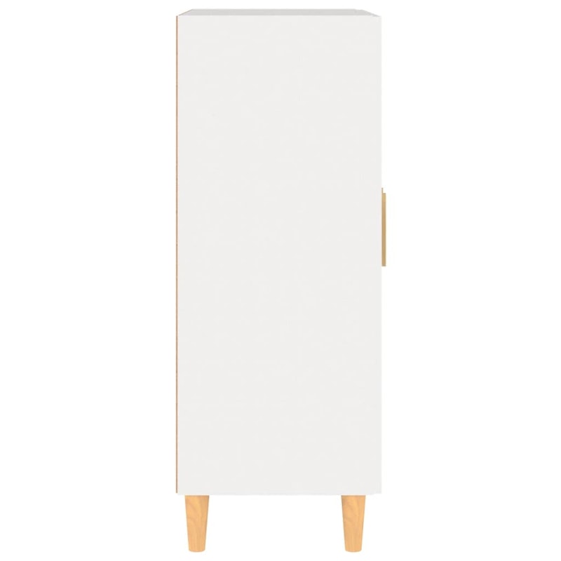 NNEVL Sideboard White 69.5x34x90 cm Engineered Wood image number null