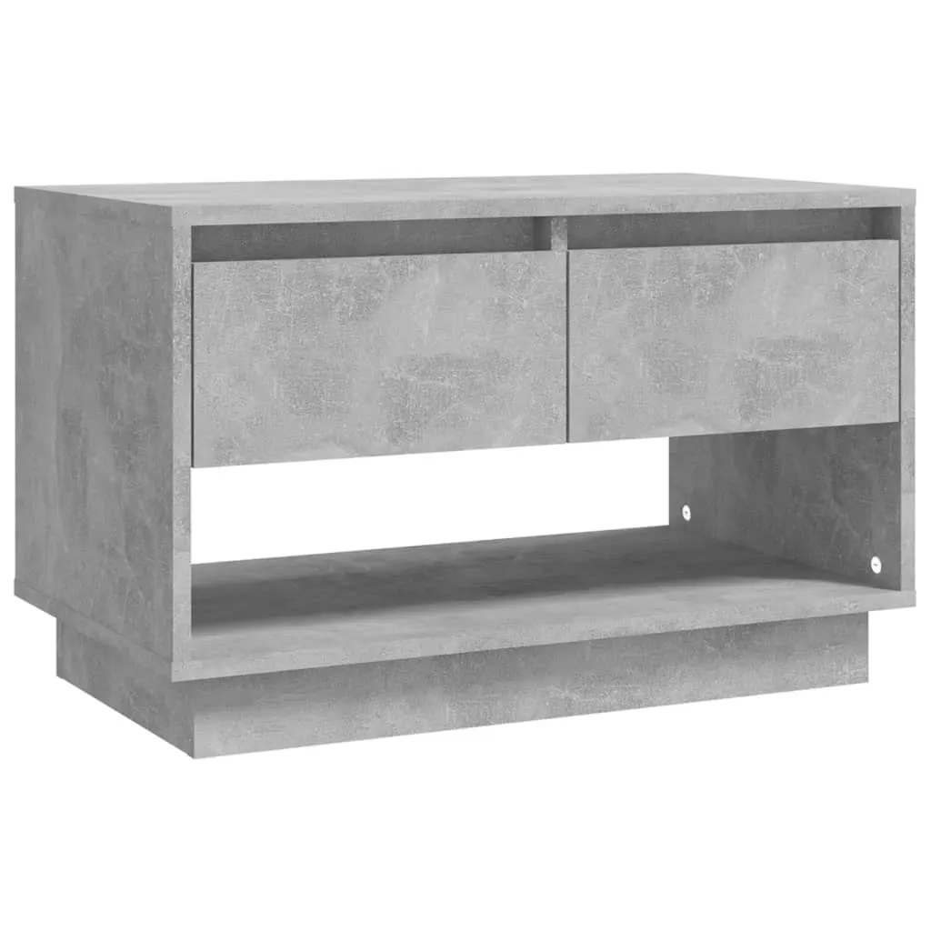 TV Cabinet Concrete Grey 70x41x44 cm Engineered Wood 809498 TV Cabinet Concrete Grey 70x41x44 cm Engineered Wood 809498