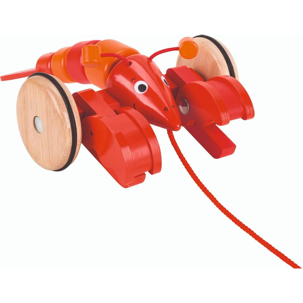 Goki Pull-along Animal - Lobster