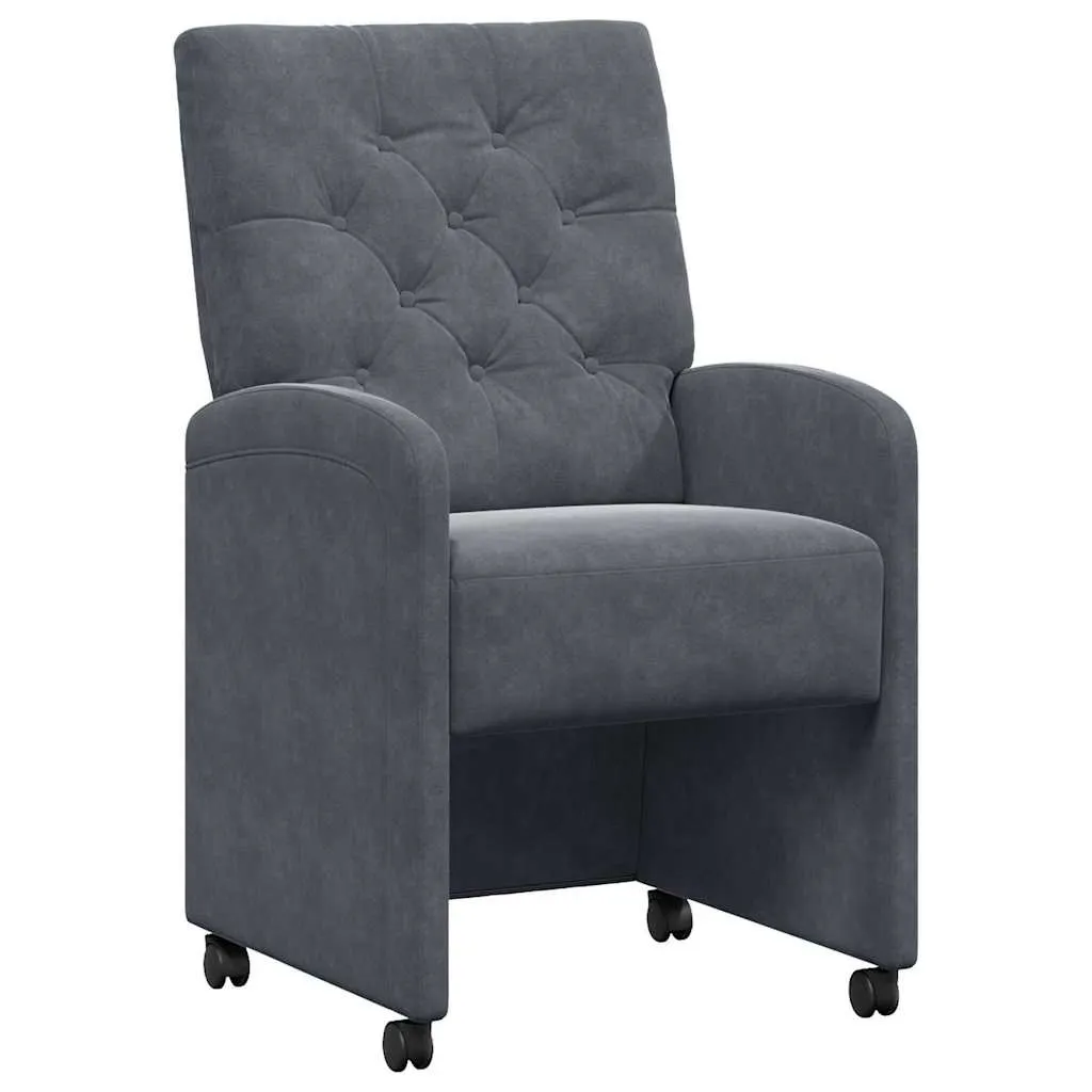 Sofa Dark Grey 95 x 82 x 80 cm Fabric 42024293 Sofa Dark Grey 95 x 82 x 80 cm Fabric 42024293