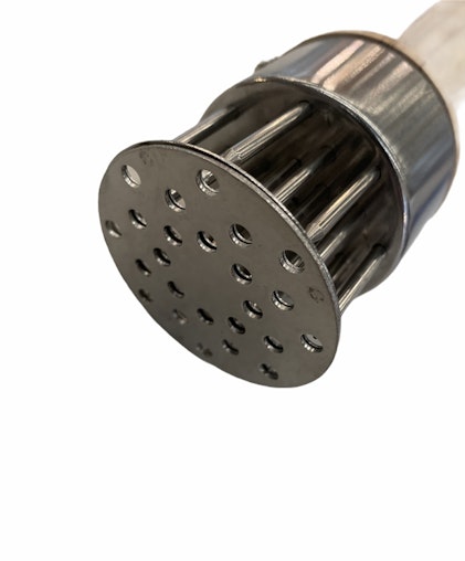 Wooden Timber Handle Stainless Steel Needle Meat Hole Puncher Kitchen Tools image number null