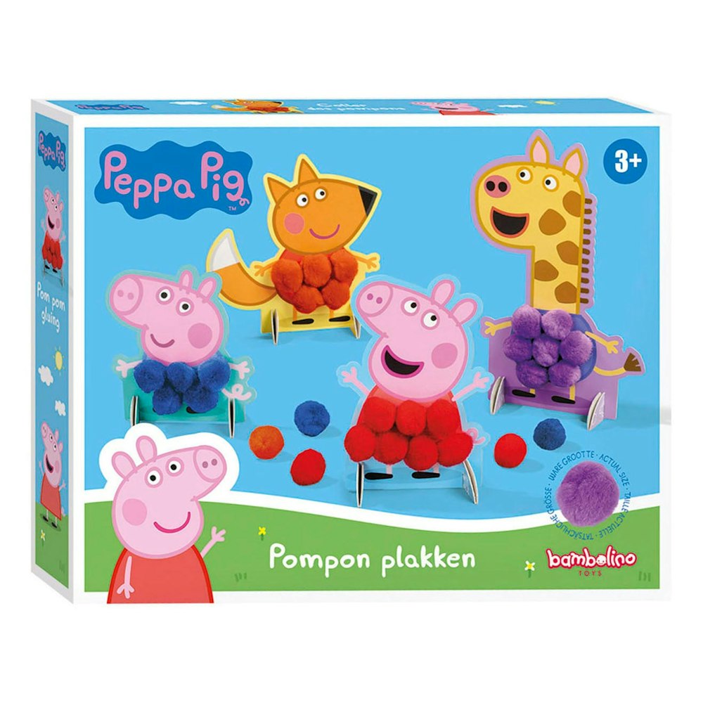 Totum Peppa Pig Pompom Cards