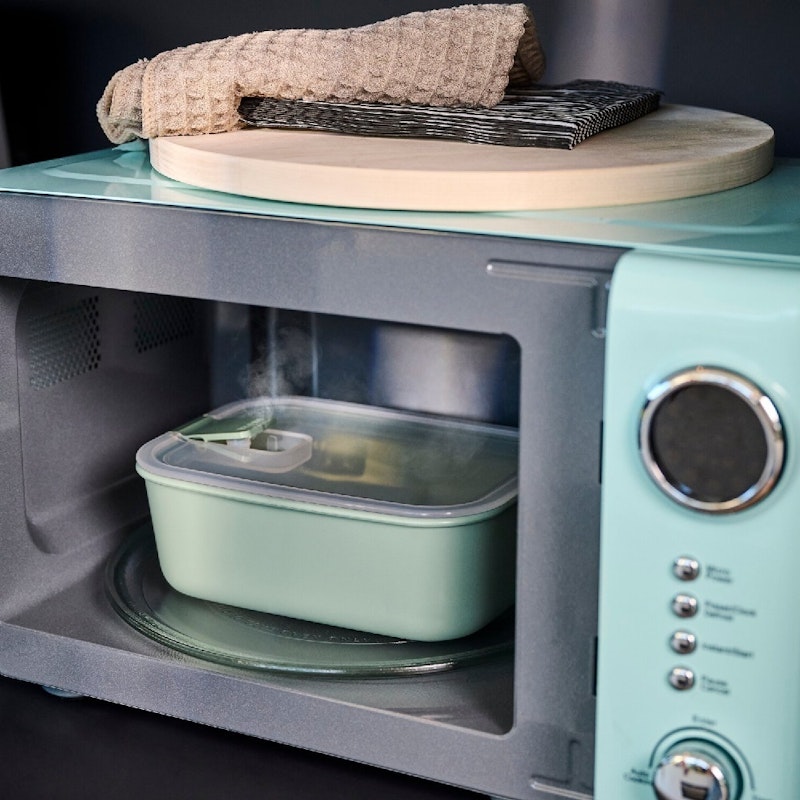 Mepal Easy Clip Rectangular 3 Piece Storage Box Set 3pc | Nordic White image number null