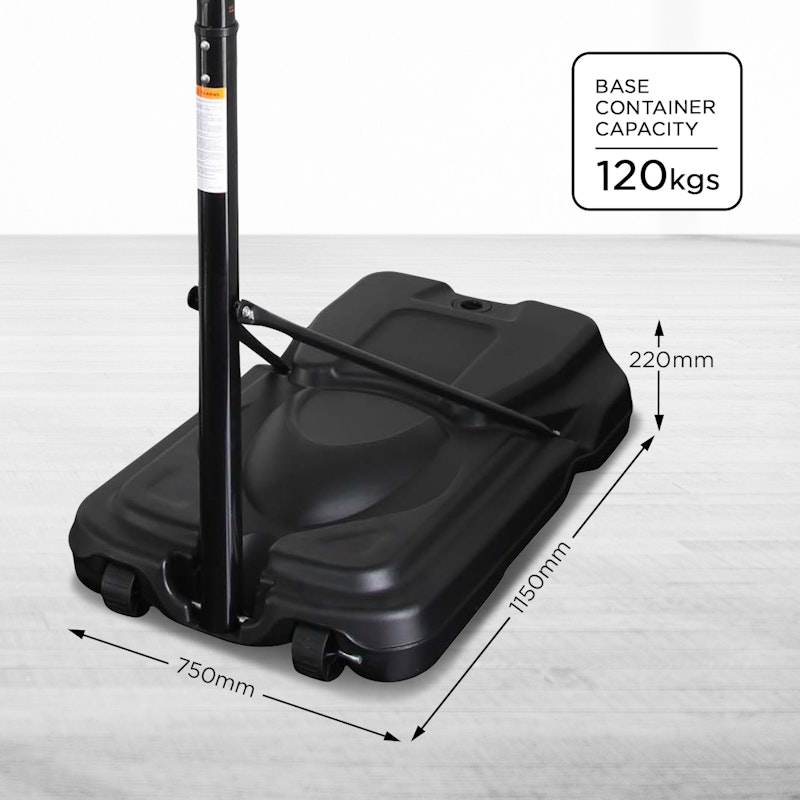 Kahuna Height-Adjustable Basketball Hoop Backboard Portable Stand image number null