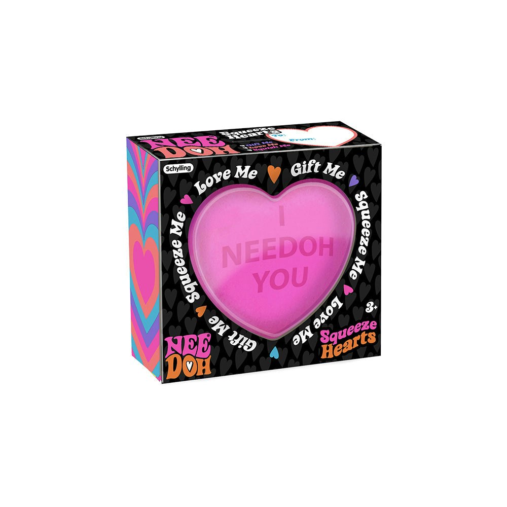 Schylling Needoh Squeeze Hearts (sold Individually)