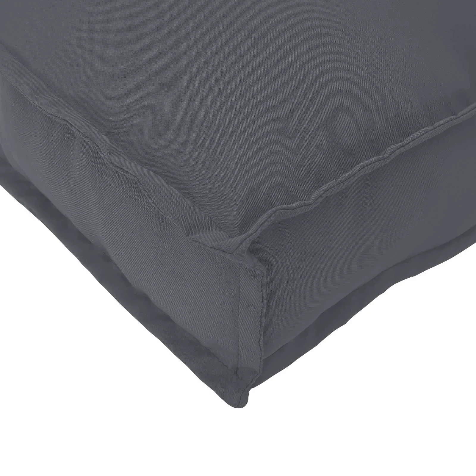Cushion Anthracite 60 x 40 x 12 cm Oxford Fabric 42001478