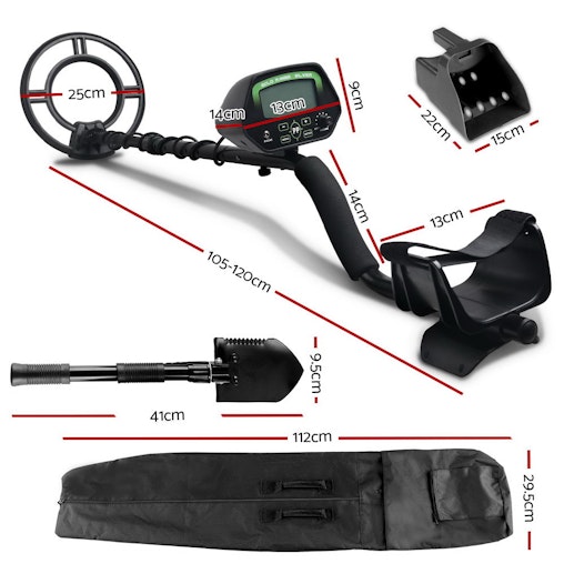 Deep Sensitive Metal Detector Searching Gold Digger Treasure Hunter LCD Shovel Sand Scoop Deep Sensitive Metal Detector Searching Gold Digger Treasure Hunter LCD Shovel Sand Scoop