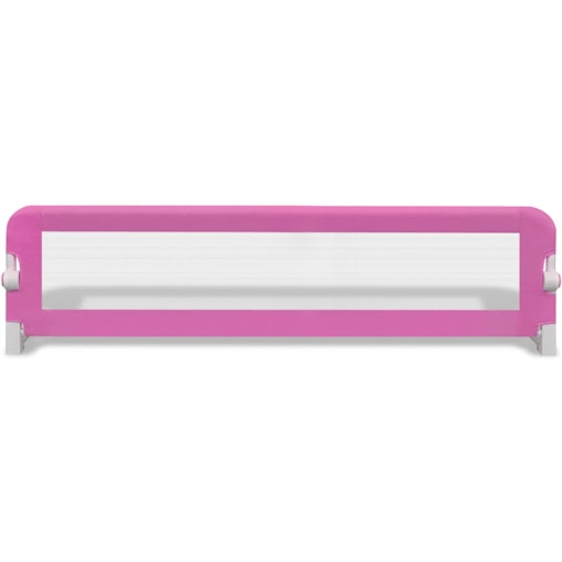 NNEVL Toddler Safety Bed Rail 2 pcs Pink 150x42 cm NNEVL Toddler Safety Bed Rail 2 pcs Pink 150x42 cm