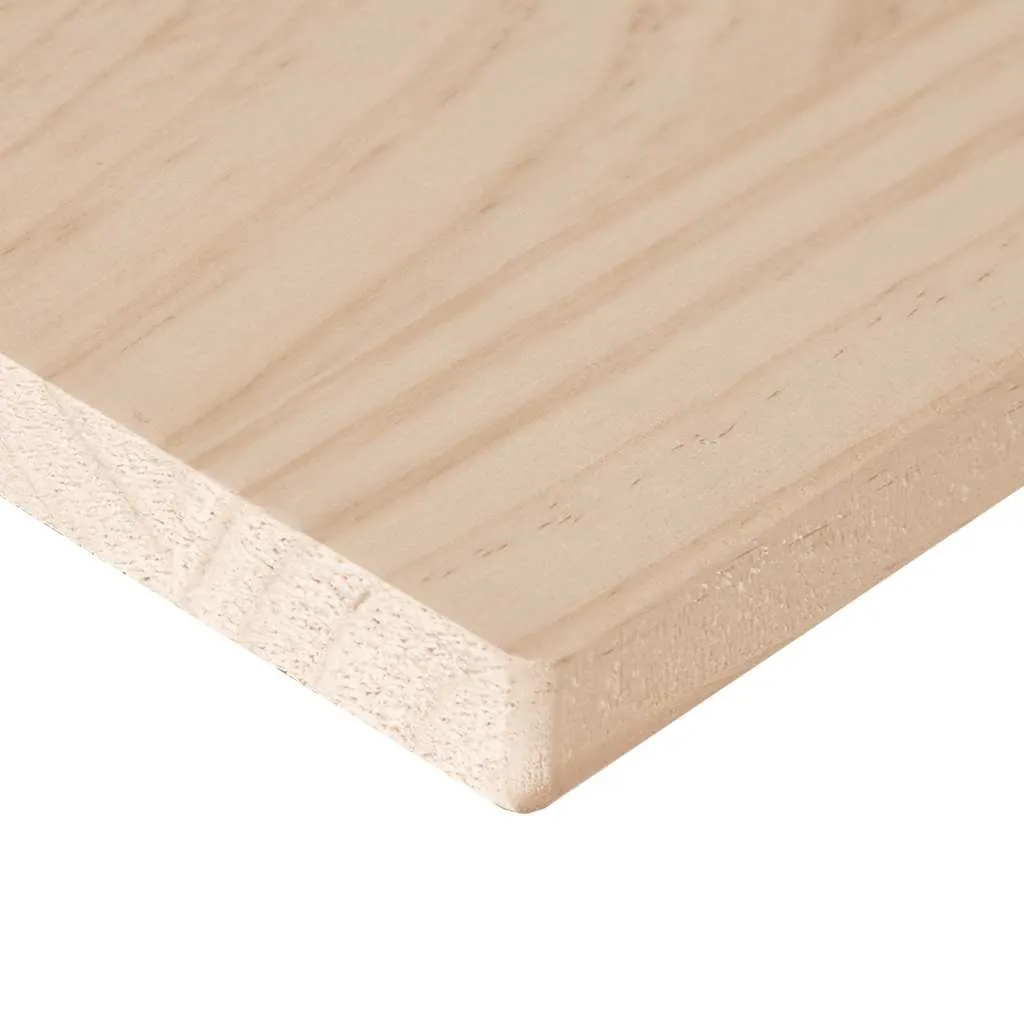 Table Top 110x55x2.5 cm Solid Wood Pine Rectangular 824410