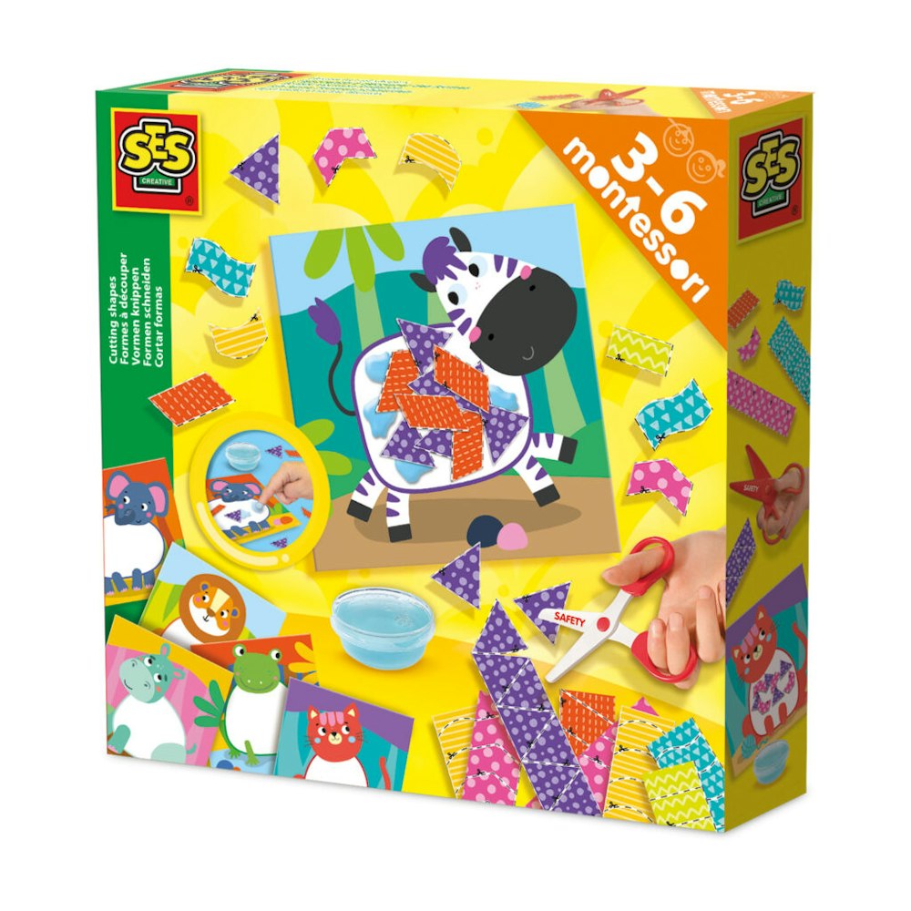 SES Creative Montessori - Cutting Shapes