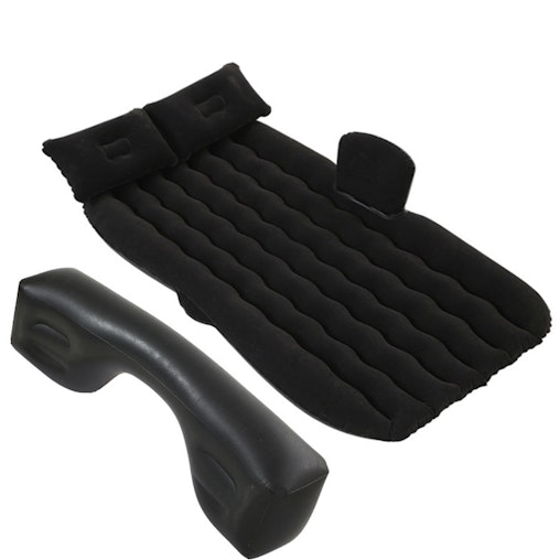 SOGA 2X Black Ripple Inflatable Car Mattress Portable Camping Air Bed Travel Sleeping Kit Essentials SOGA 2X Black Ripple Inflatable Car Mattress Portable Camping Air Bed Travel Sleeping Kit Essentials