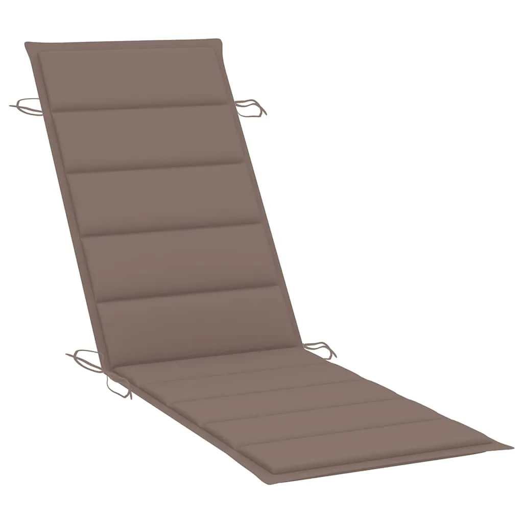 Sun Loungers 2 pcs with Cushions Solid Acacia Wood 3077369