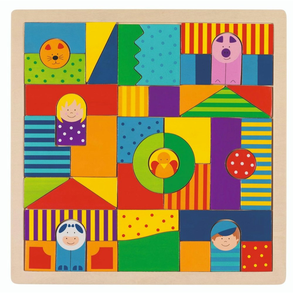 Goki Mosaic Puzzle - Farm