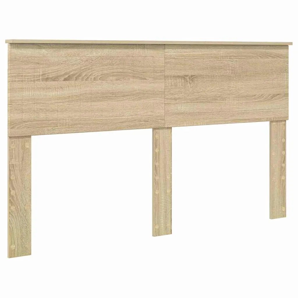 Headboard with Headboard Sonoma Oak 150 cm Engineered wood 888410 Headboard with Headboard Sonoma Oak 150 cm Engineered wood 888410
