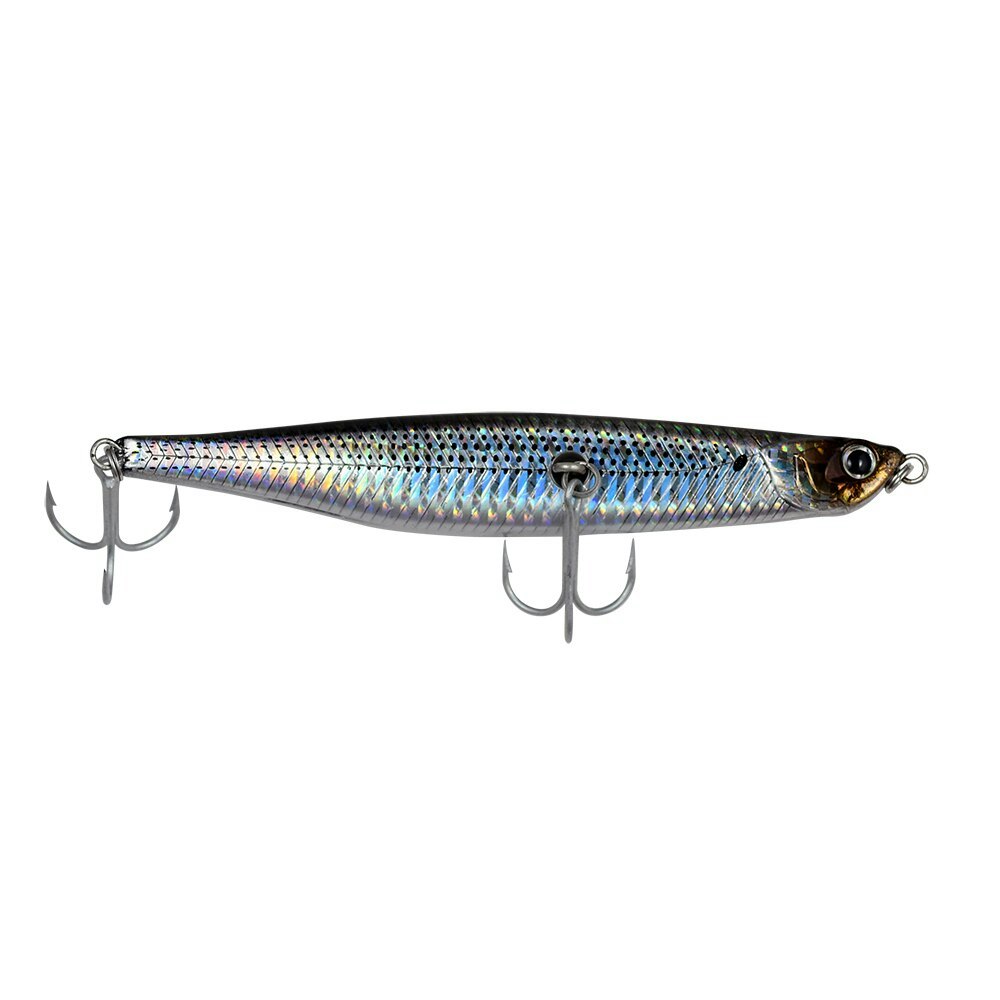 Game on! Lures Game On! Bent Minnow Lure Silver Topwater Baits for sale