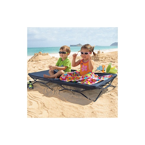 Cot Portable Foldable Toddler Kids Bed/Camping/Picnic/Beach/Outdoor/Travel Blue Cot Portable Foldable Toddler Kids Bed/Camping/Picnic/Beach/Outdoor/Travel Blue