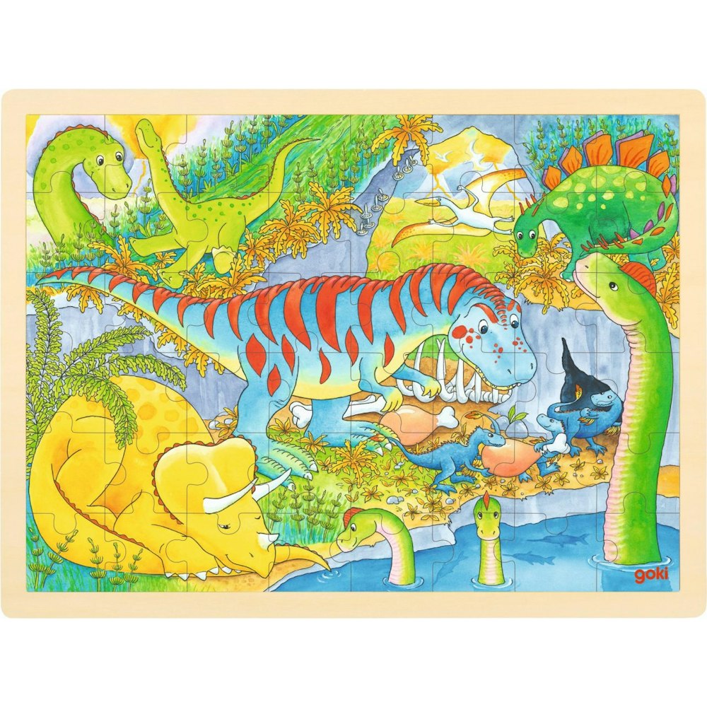 Goki Puzzle - Dinosaurs