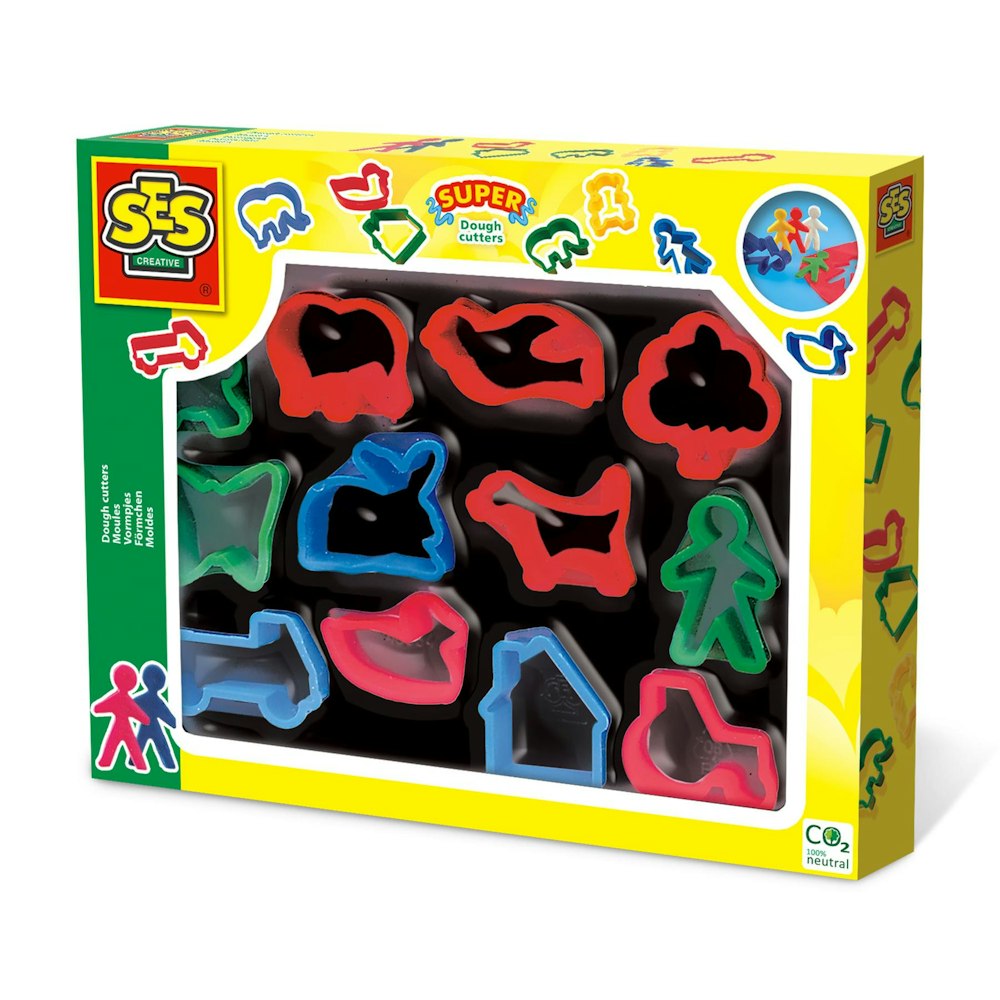 SES Creative Dough Cutters - 12 Pieces