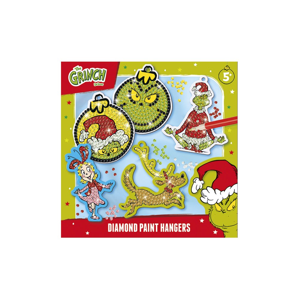 Totum Grinch Diamond Paint Hangers