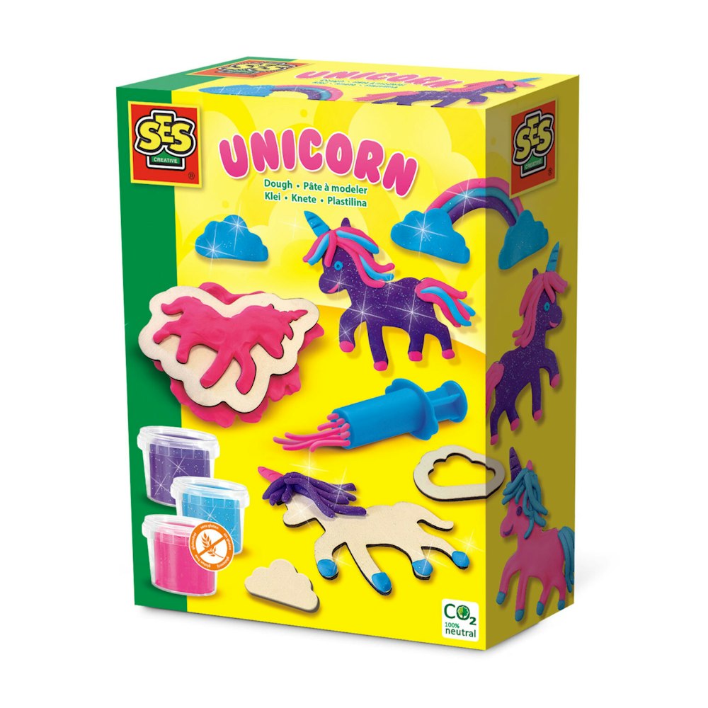 SES Creative Dough - Unicorns Neon Glitter
