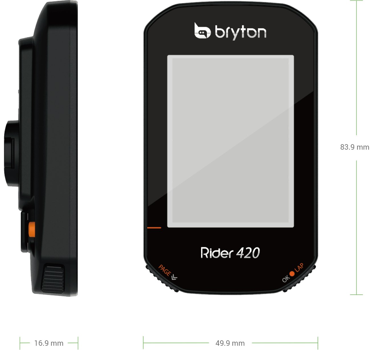 Bryton Rider 420E GPS Computer Trevs Cycle Shop