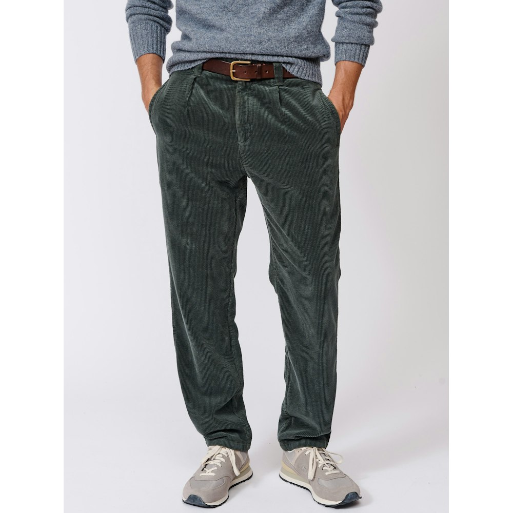 Aubin Barrowby Cord Trouser - Khaki