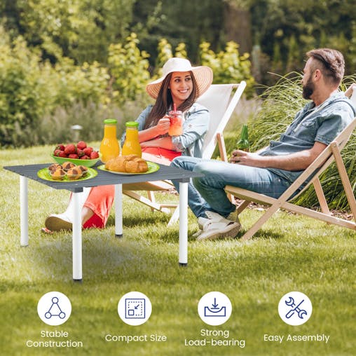 Buy NNECW Outdoor Folding Camping Roll up Table with Carry Bag for