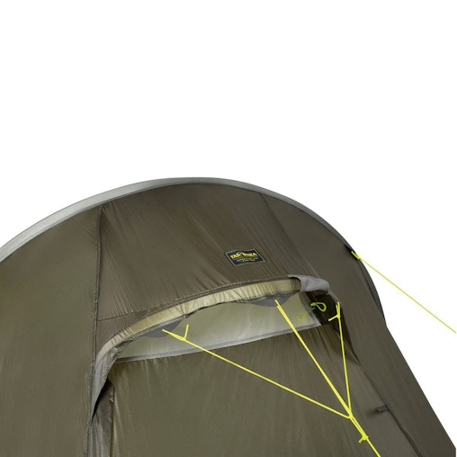 Tatonka 380x155x110cm Gargia 2 Person Tunnel Tent Camping/Travel Stone GRY Olive Tatonka 380x155x110cm Gargia 2 Person Tunnel Tent Camping/Travel Stone GRY Olive