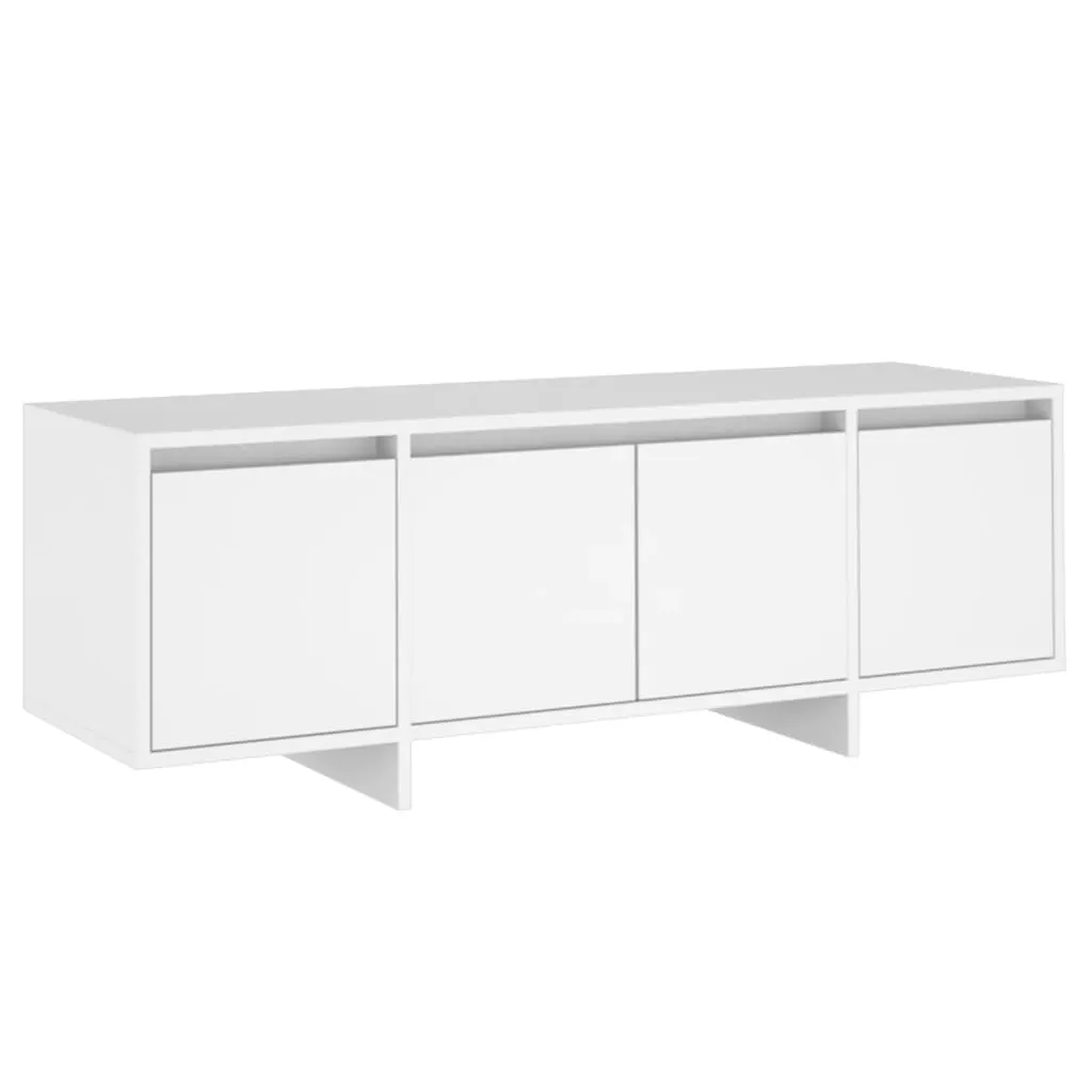 TV Cabinet White 120x30x40.5 cm Engineered Wood 809575 TV Cabinet White 120x30x40.5 cm Engineered Wood 809575