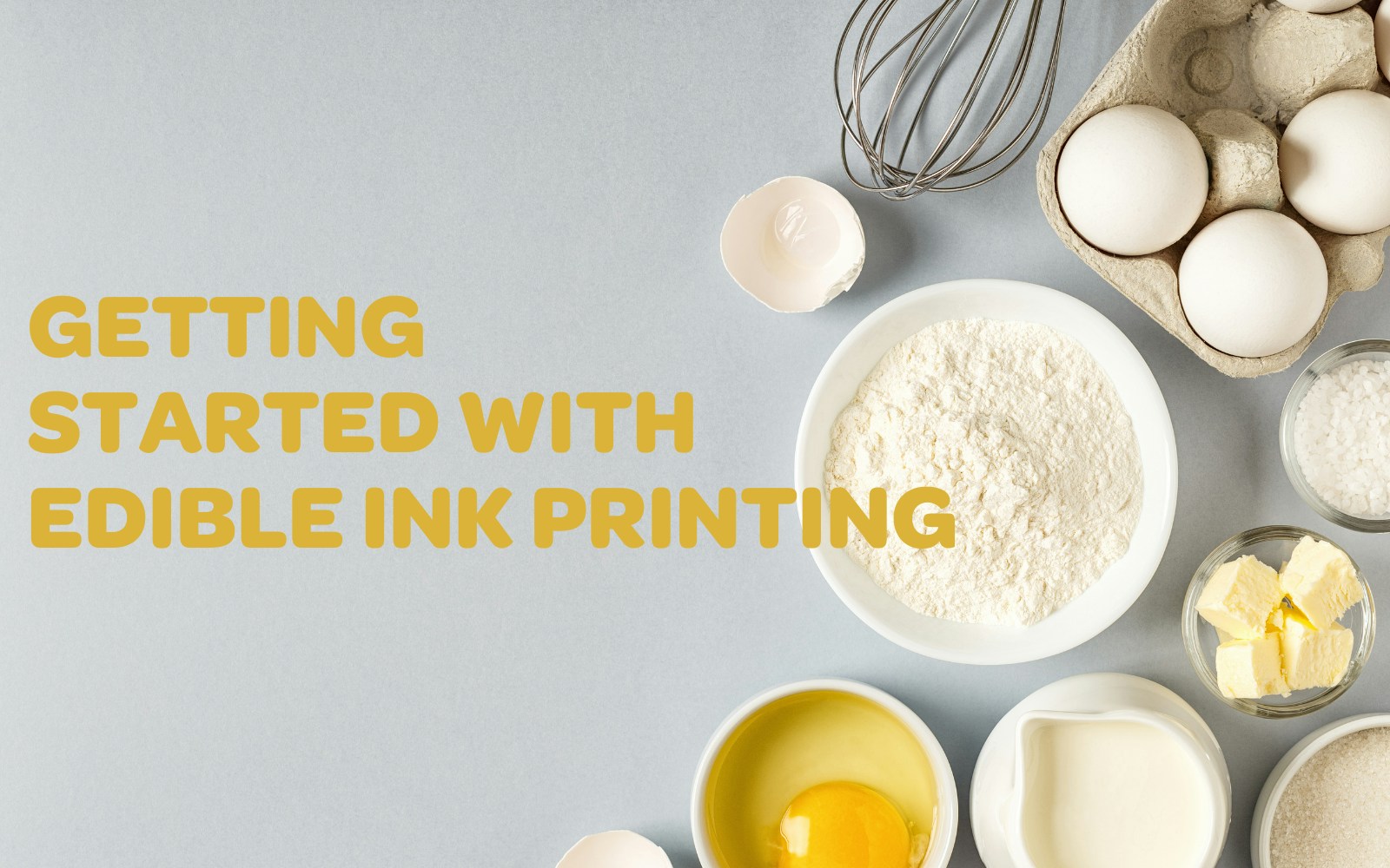 Getting Started with Edible Ink Printing