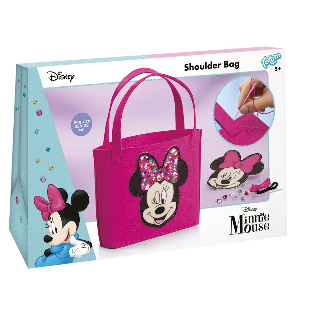 Totum Make Your Own Minnie Mouse Felt Bag