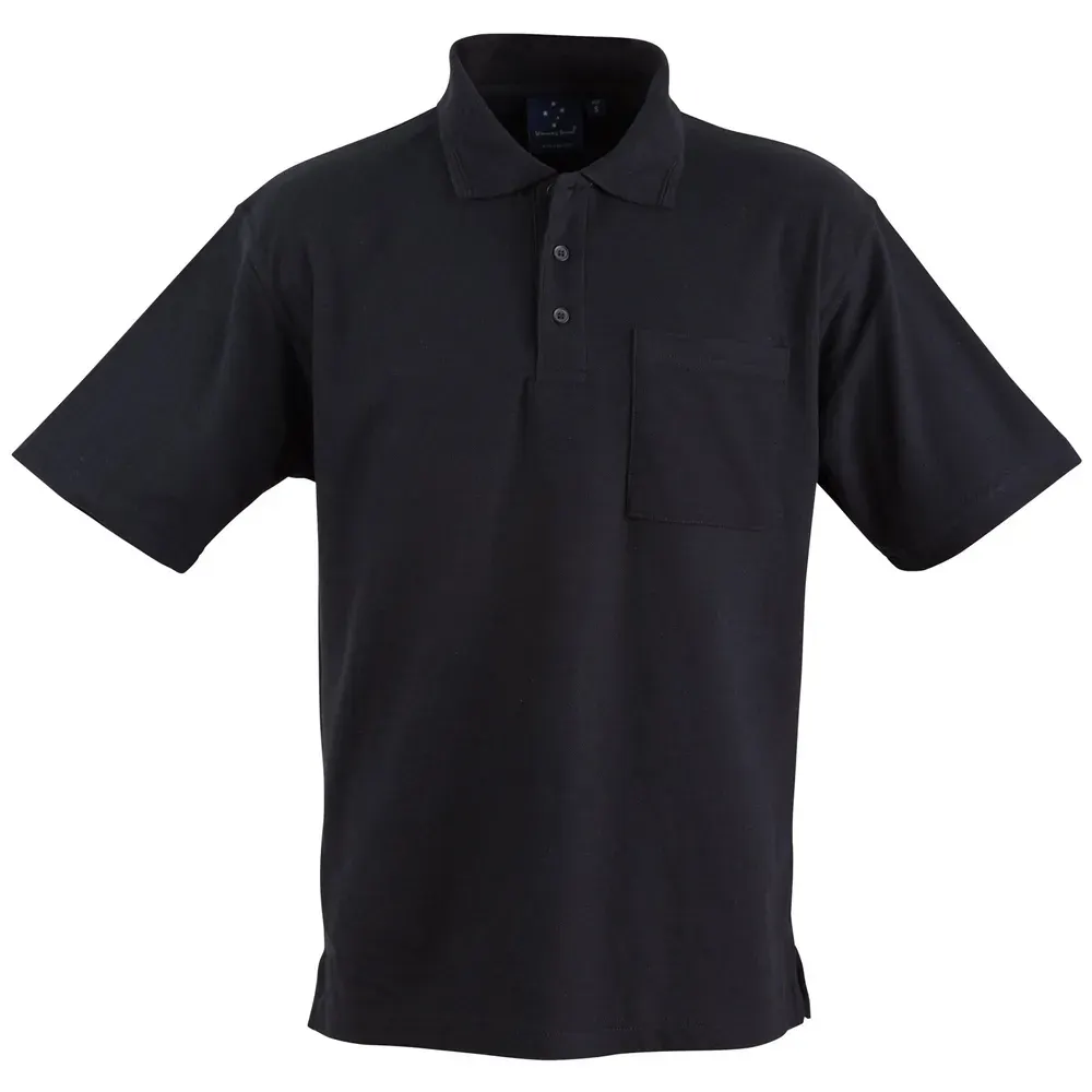 Men's Polo Shirt with Pocket