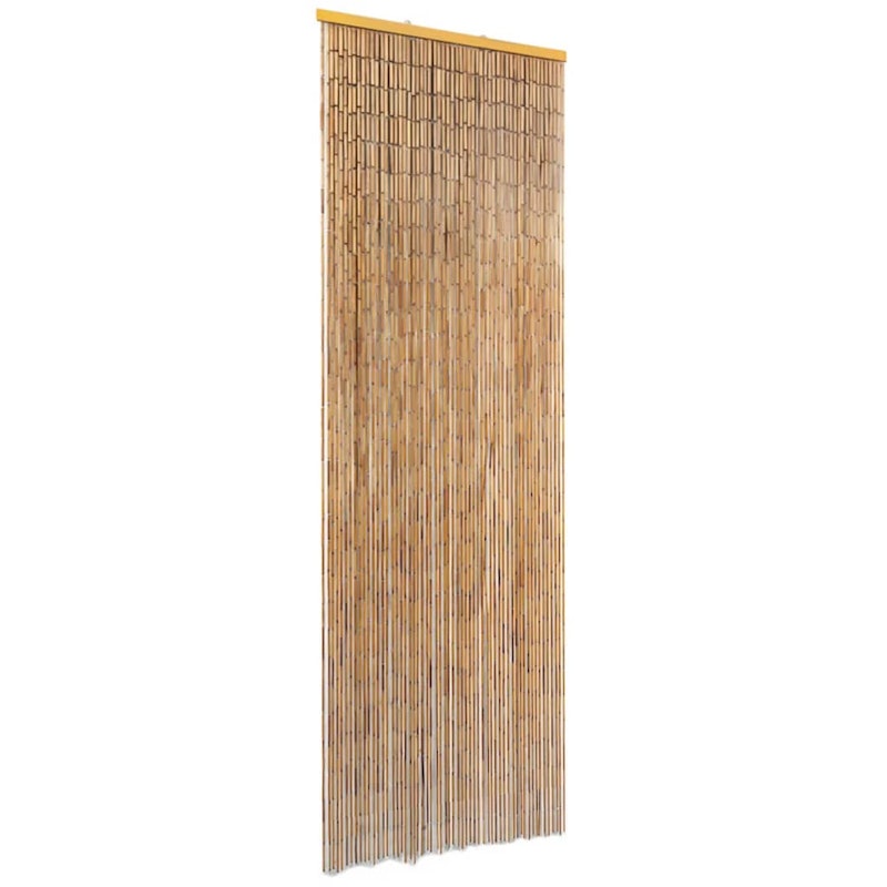 NNEVL Insect Door Curtain Bamboo 56x185 cm image number null