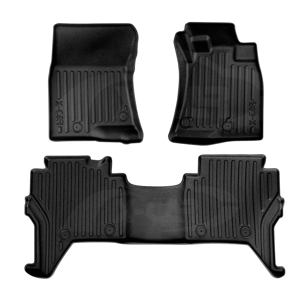 3D Floor Mats for Mitsubishi Pajero 2006-2022 Heavy Duty All Weather Car Waterproof Interior Protection Liner Set