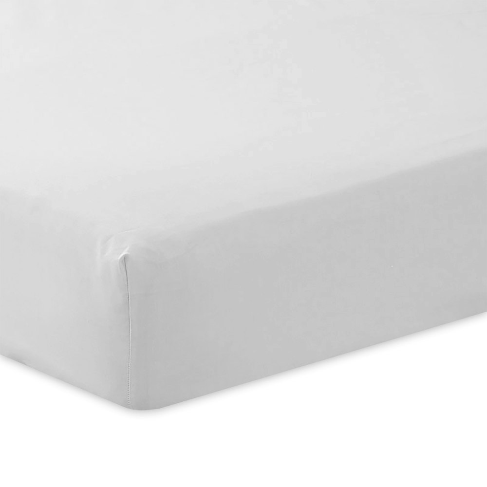 Martex charlotte thomas poetry plain double fitted sheet - grey - 122 x 190cm