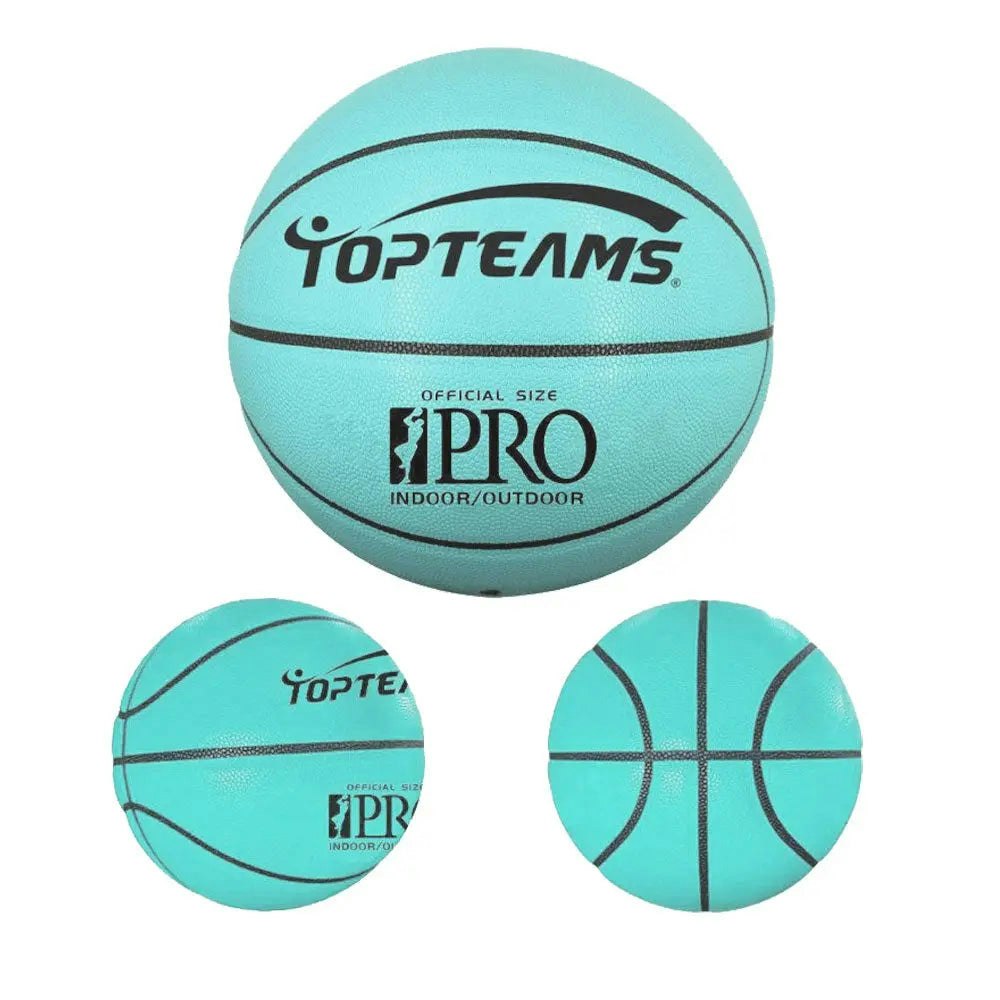 BALLSTRIKE XHSIZE7 Size 7 Anti-Slip Basketball Excellent Bounce Game Ball Indoor Outdoor - Blue