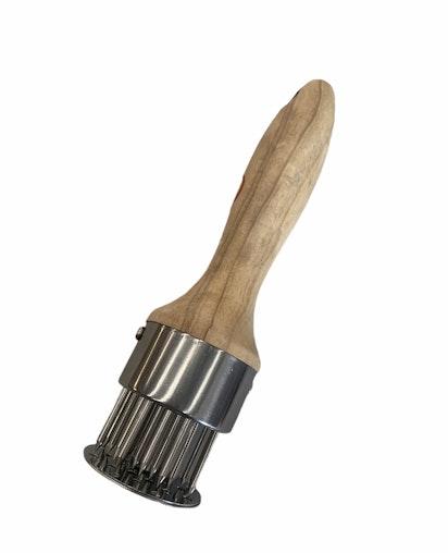 Wooden Timber Handle Stainless Steel Needle Meat Hole Puncher Kitchen Tools Wooden Timber Handle Stainless Steel Needle Meat Hole Puncher Kitchen Tools