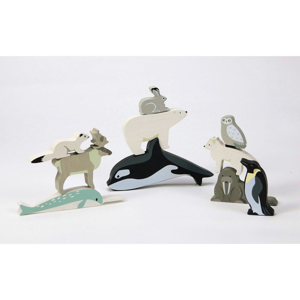 Tender Leaf Toys Polar Animals Shelf