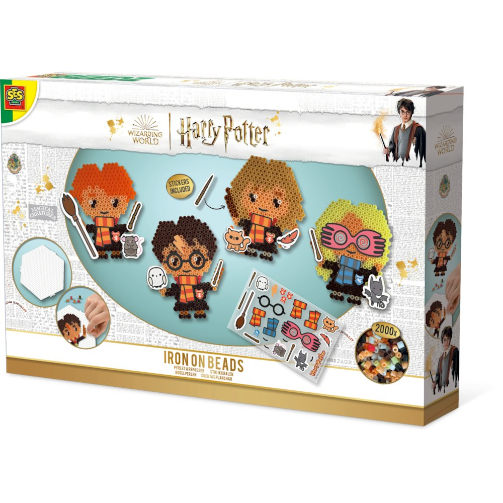 SES Creative Harry Potter - Iron On Beads Set (figures)
