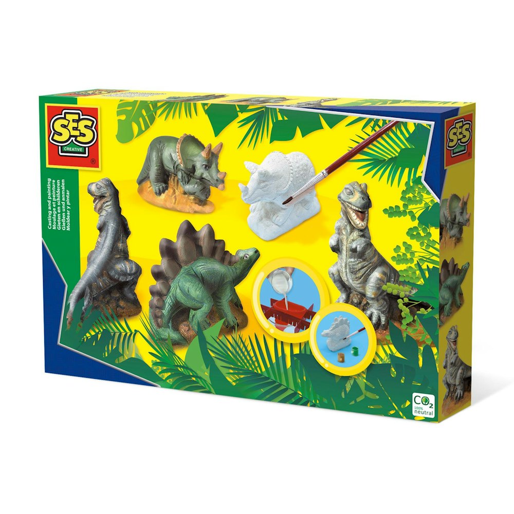 SES Creative Casting And Painting - Dinosaurs