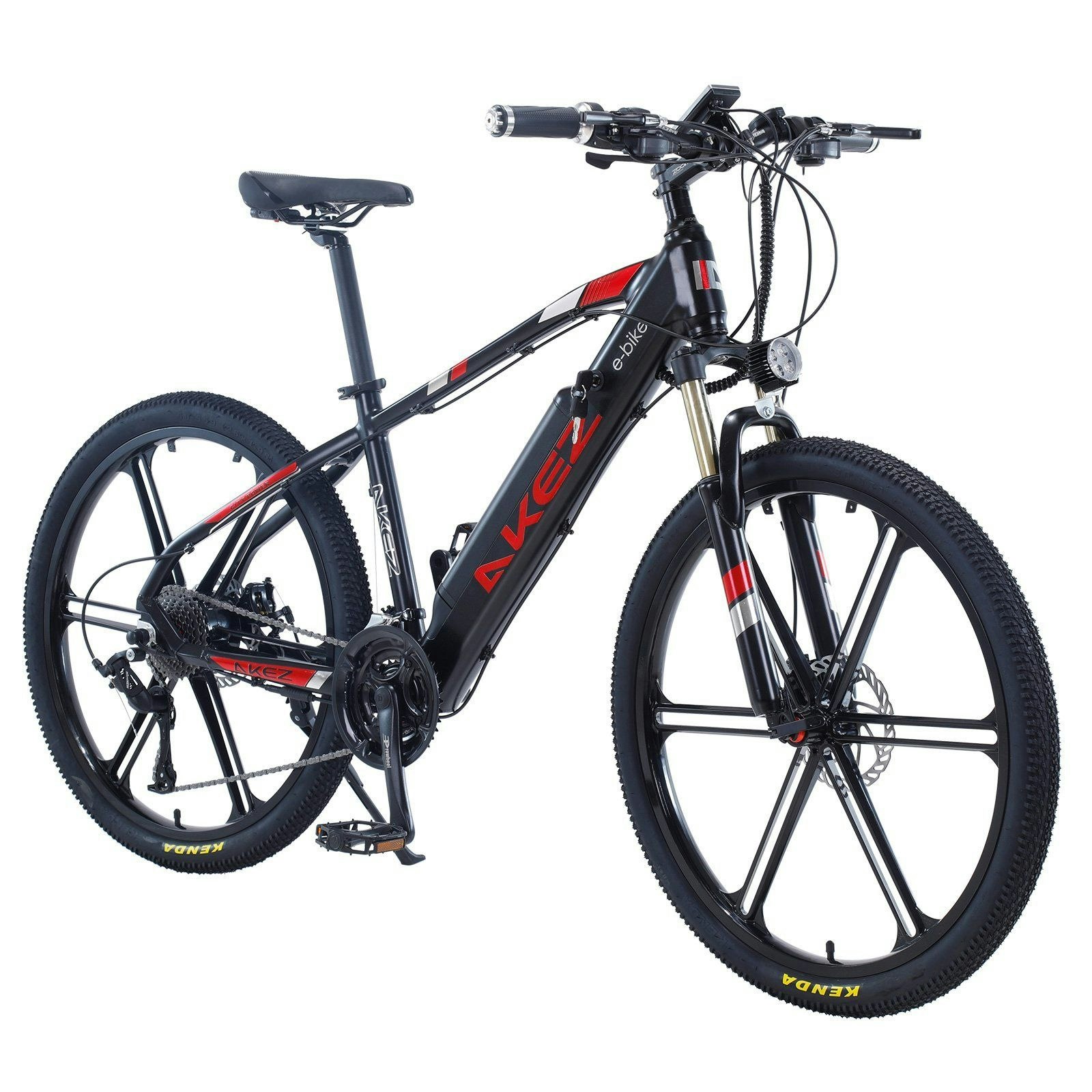 AKEZ 001 350W Mortor 36V 10Ah 26 Inches Electric Bike Mountain Bicycle