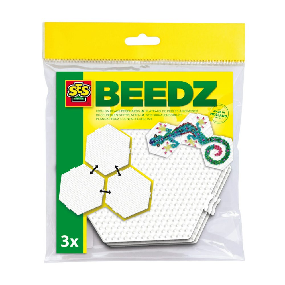 SES Creative Hexagon Connectable Pegboards 3x