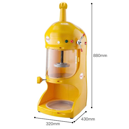 SOGA 2X 300W Commercial Ice Shaver Crusher Machine Automatic Snow Cone Maker SOGA 2X 300W Commercial Ice Shaver Crusher Machine Automatic Snow Cone Maker