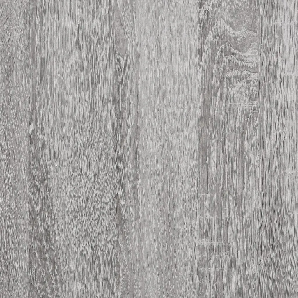 Bathroom Cabinet Grey Sonoma 30x30x100 cm Engineered Wood 819810