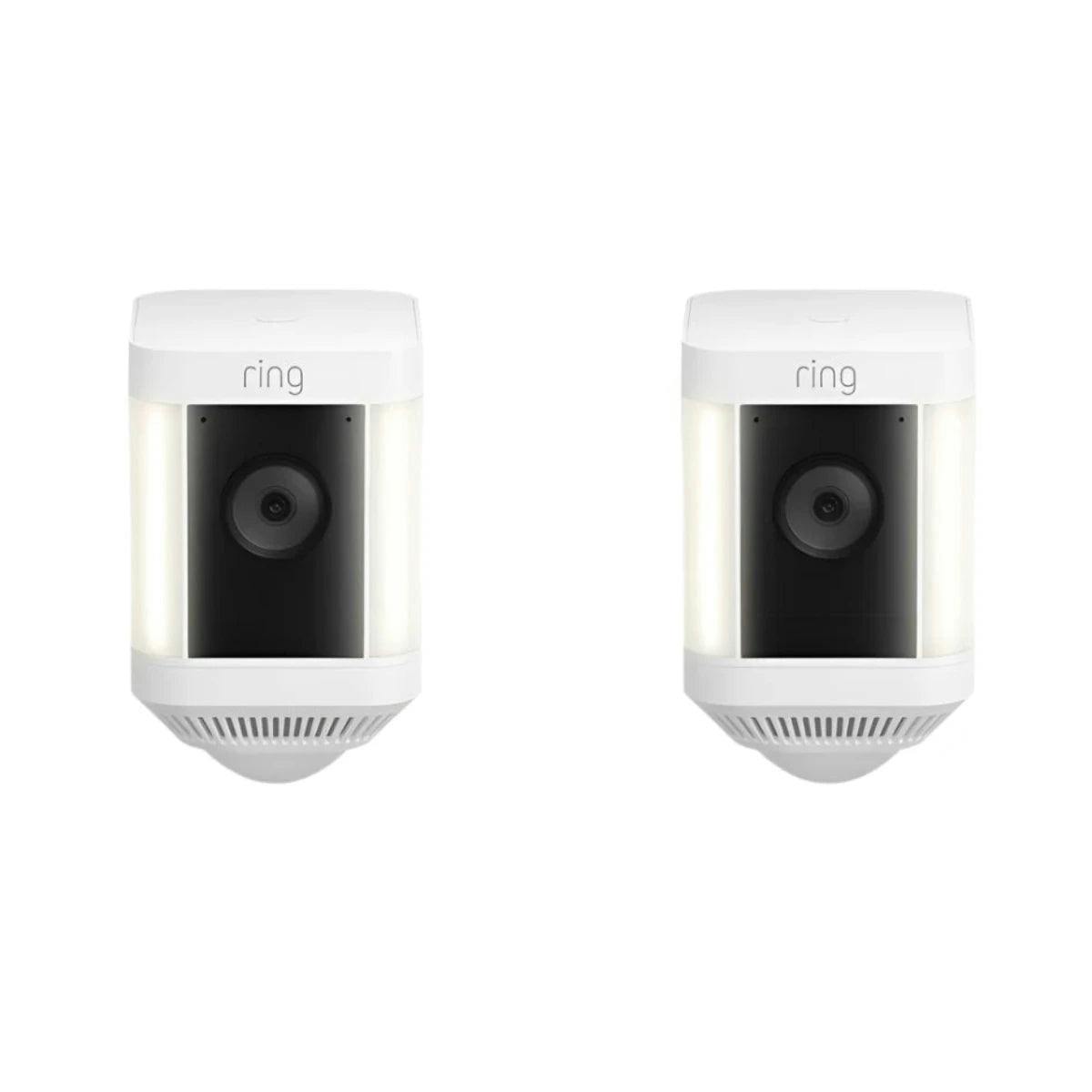 Ring Spotlight Cam Plus Battery 2-pack Security Camera - White Ring Spotlight Cam Plus Battery 2-pack Security Camera - White