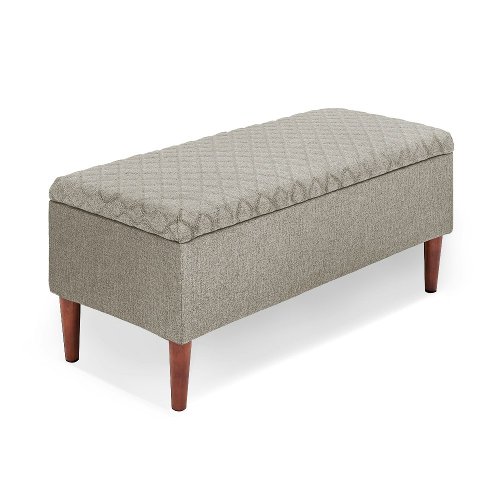 Furb Storage Ottoman Blanket Box Fabric Foot Stool Rest Chest Toy Bedroom Bench Open Lid Light Grey Furb Storage Ottoman Blanket Box Fabric Foot Stool Rest Chest Toy Bedroom Bench Open Lid Light Grey