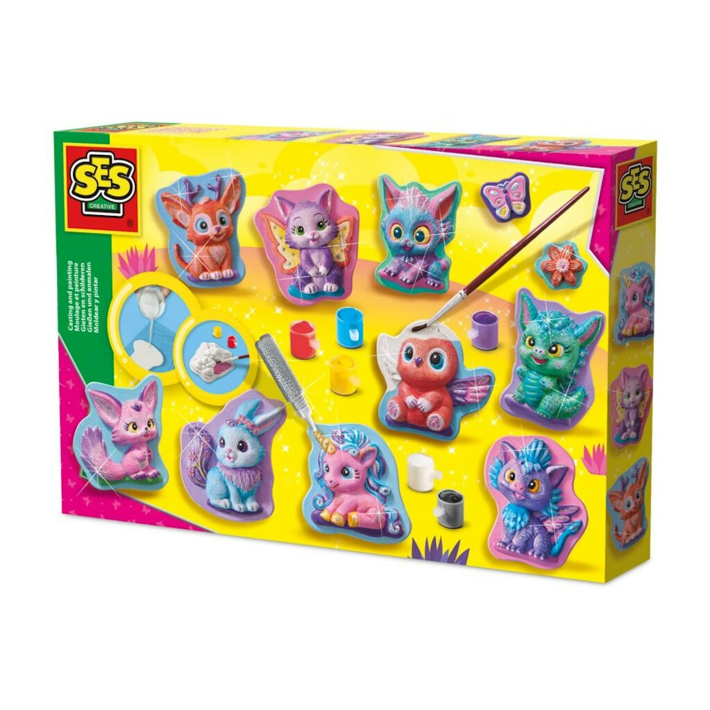 SES Creative Casting And Painting - Cute Fantasy Figures