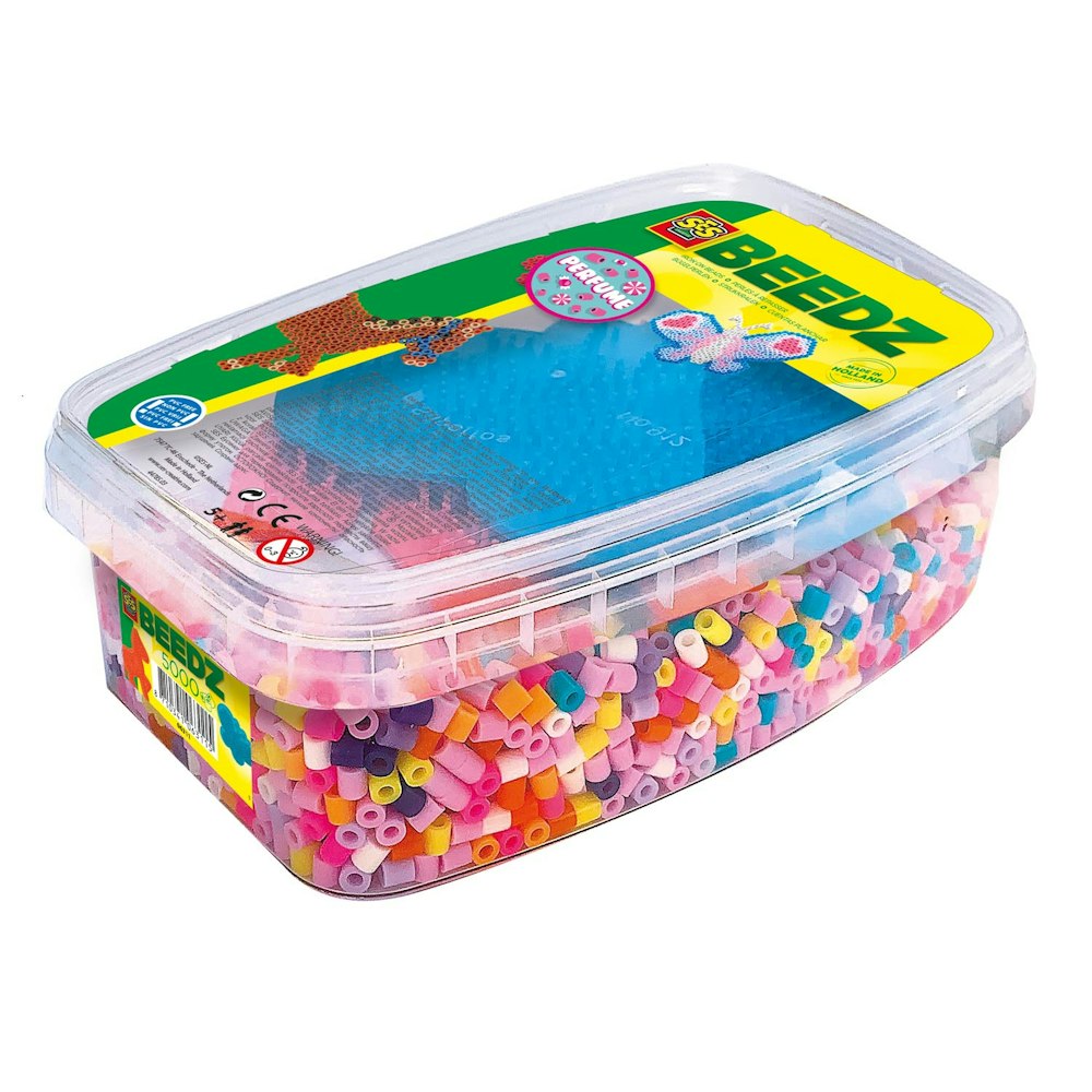 SES Creative Iron On Beads 5000 Mix Perfume Horse And Butterfly
