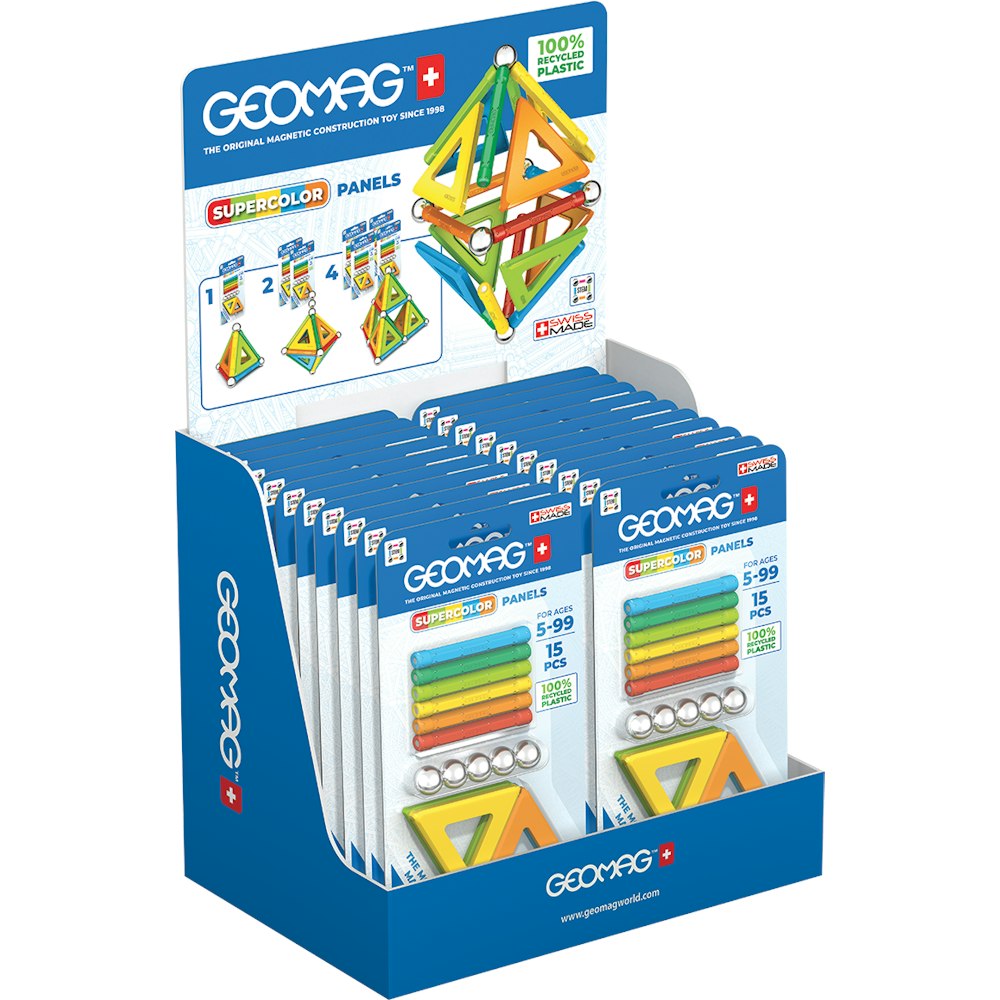 Geomag Supercolor Magnetic Panel Counter 20